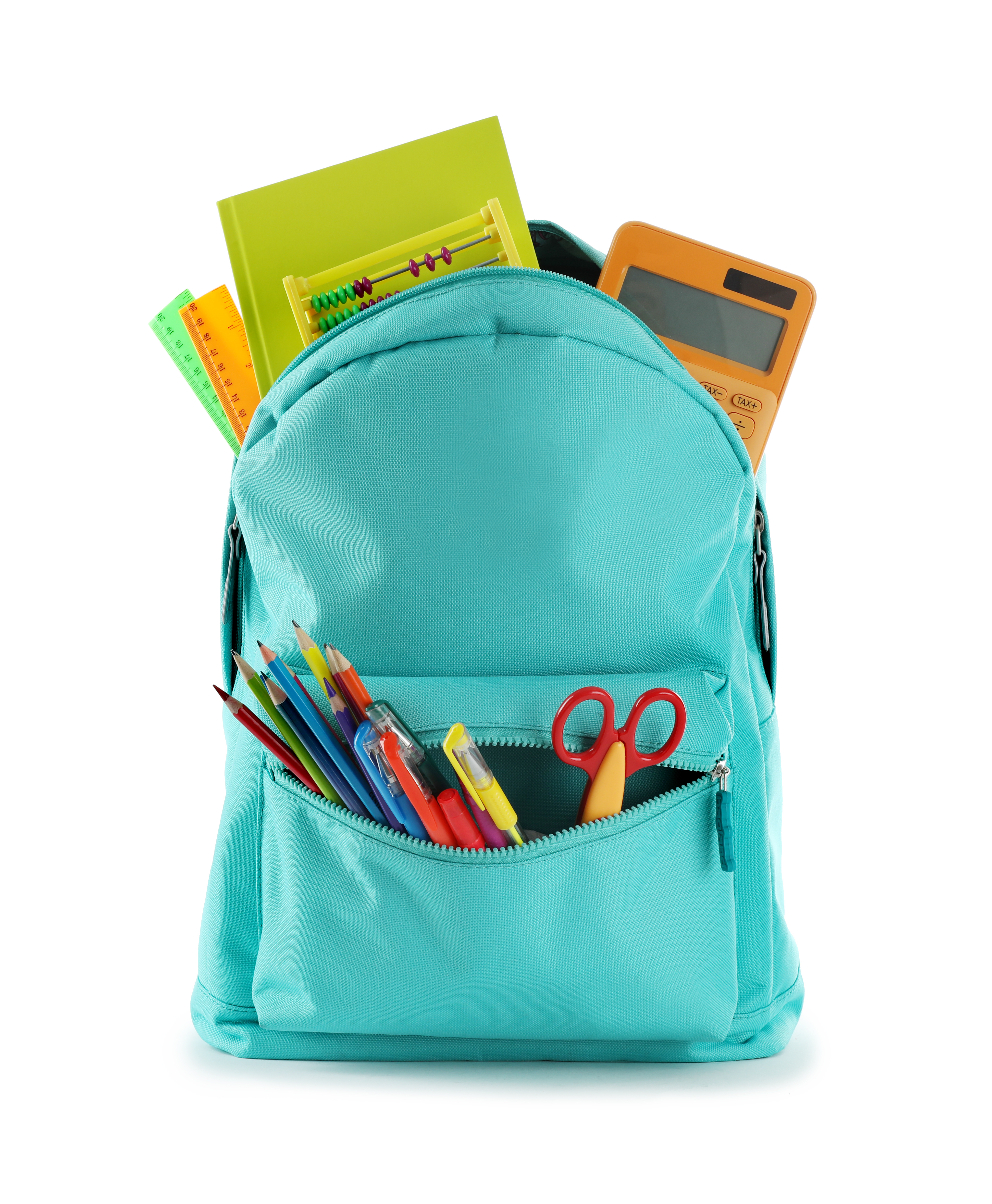 school supplies backpack