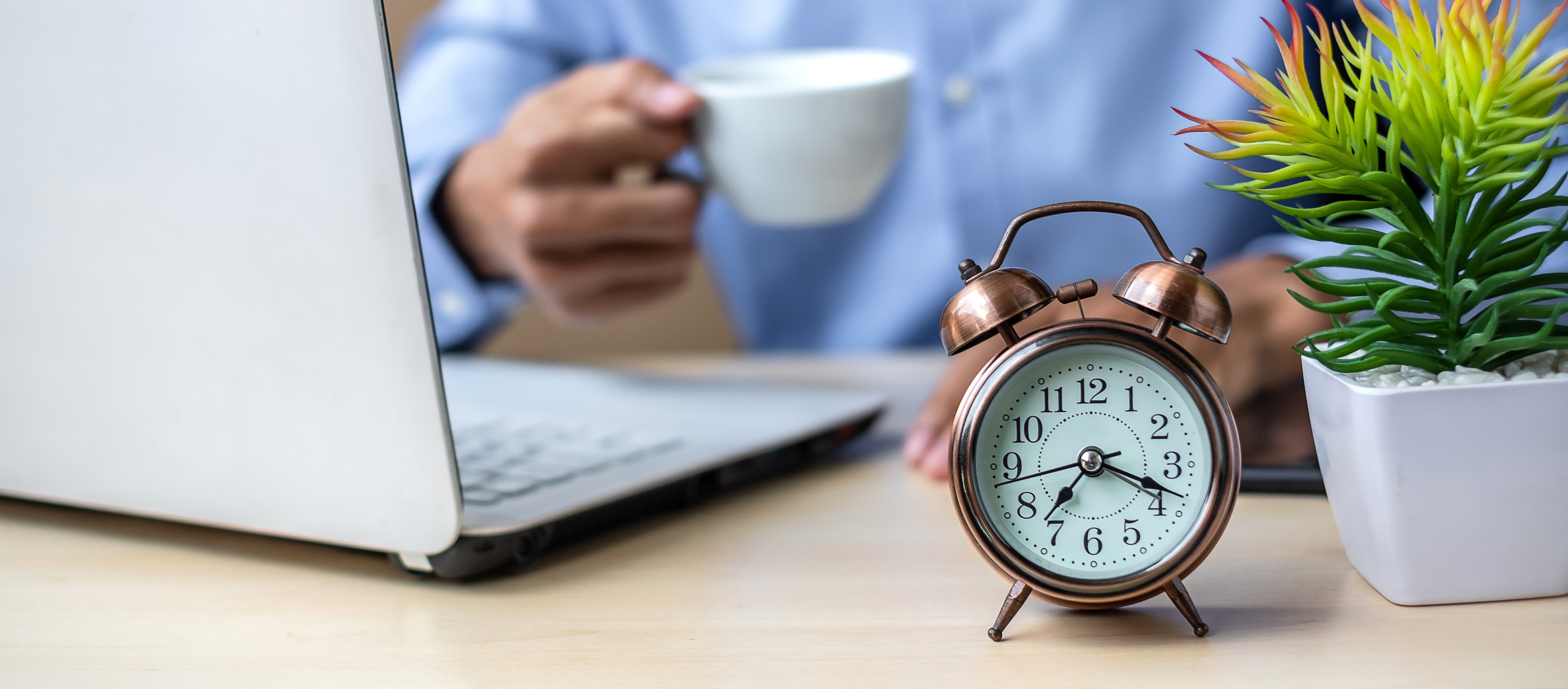 Close up alarm clock