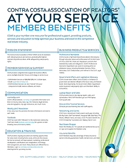 image of member benefits brochure
