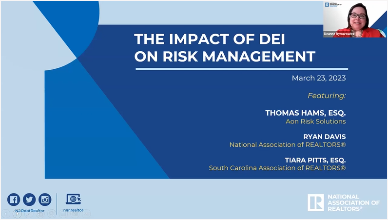The Impact of DEI on Risk Mgmt slide image