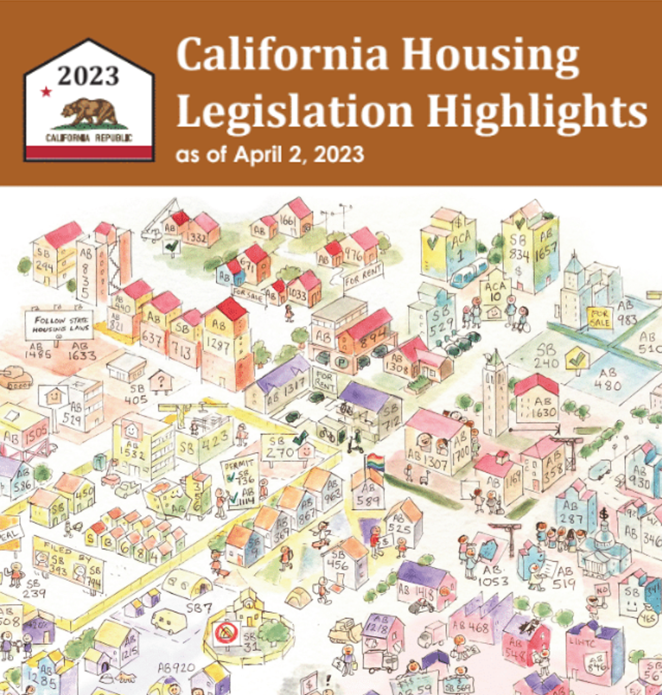 CA Housing Legislation Highlights image/link