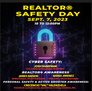 Cyber Safety Training ad + link to registration