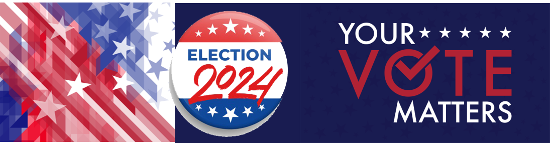 Vote 2024 - Your Vote Matters Masthead