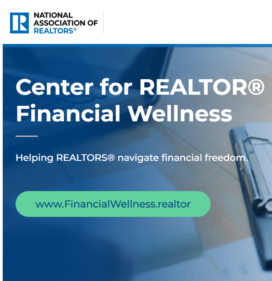 Center for Realtor Financial Wellness ad + link