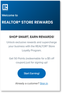 Realtor Store Coupons ad + link