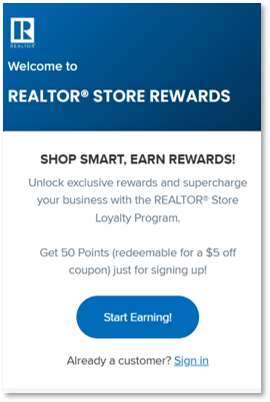 Realtor Store Coupons ad + link