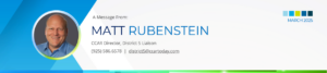 Matt Rubenstein message masthead + link to district 5 email