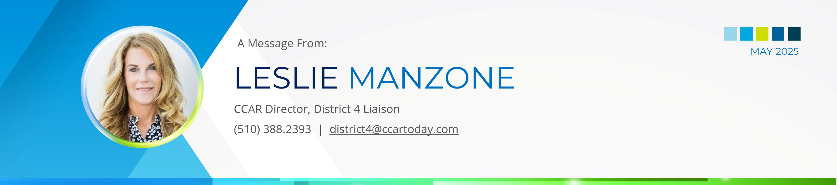Leslie Manzone Masthead