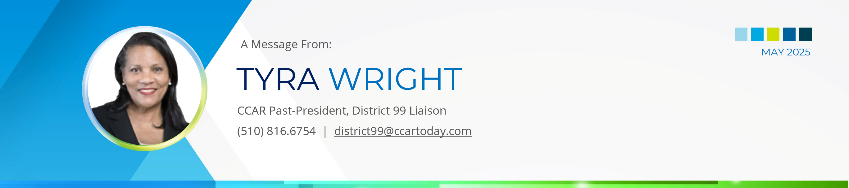 Tyra Wright Masthead