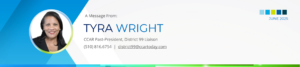 Tyra Wright Masthead + link to email