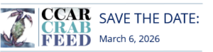 Crab Feed Save the Date Mar 6, 2026