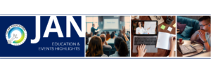 Jan 2026 Education & Events Highlights masthead
