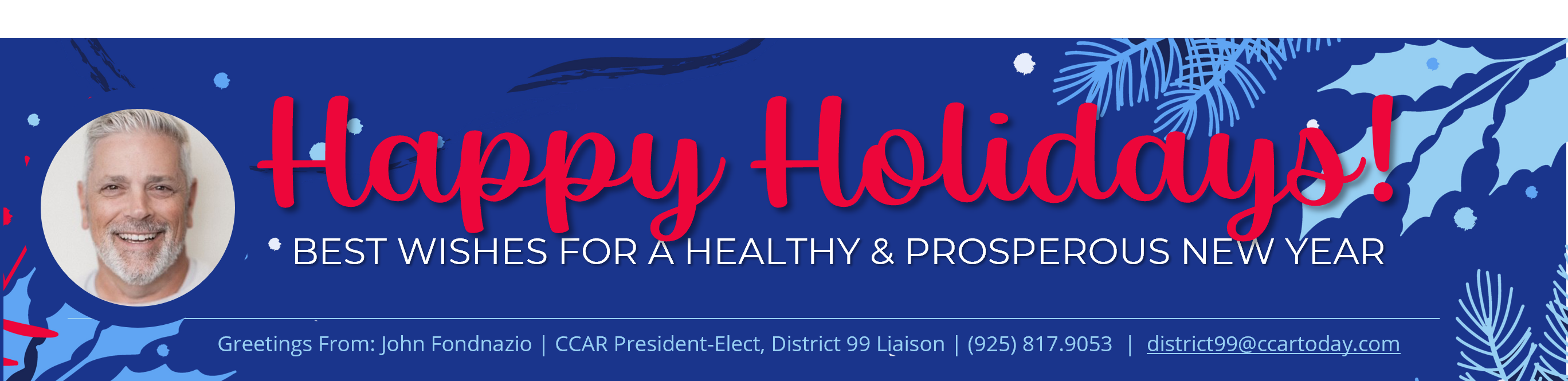 John Fondnazio masthead w/ link to email