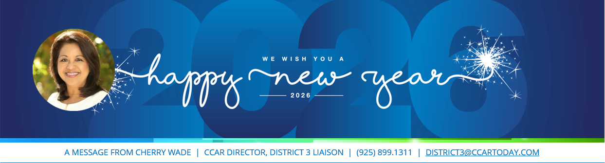 Cherry Wade masthead + link to email