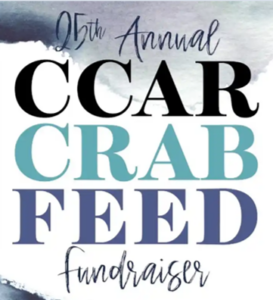 crab feed ad with link to ticket sales