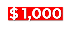 $1,000