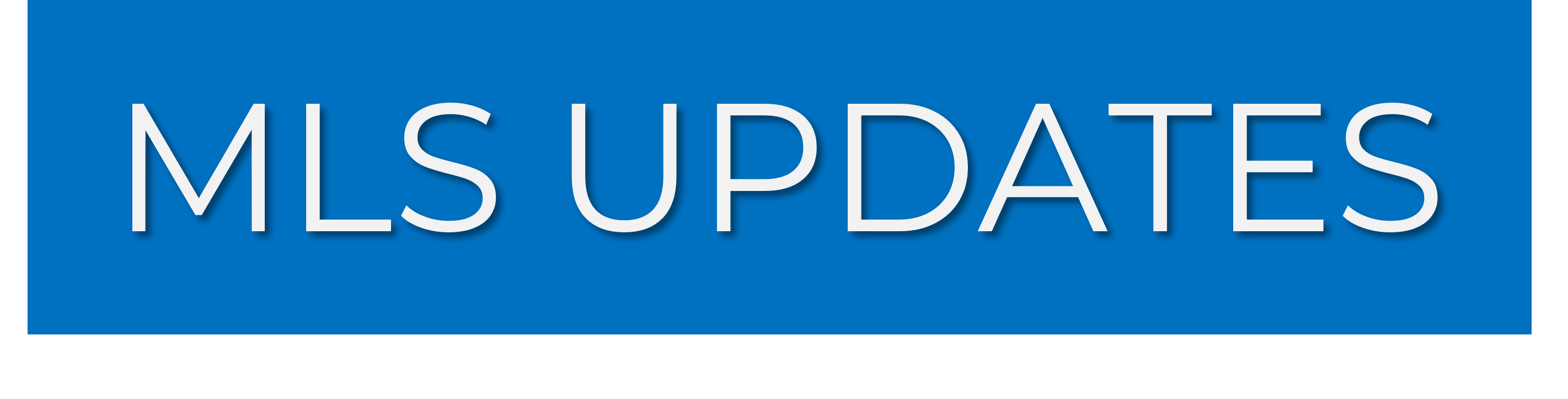 MLS Updates Masthead