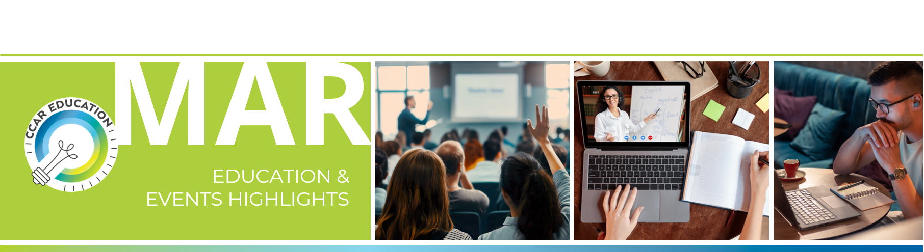 March Education Highlights Masthead