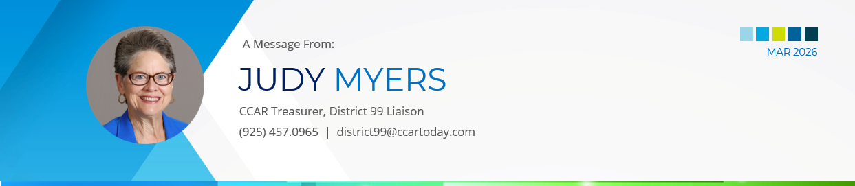 Judy Myers masthead + link to email