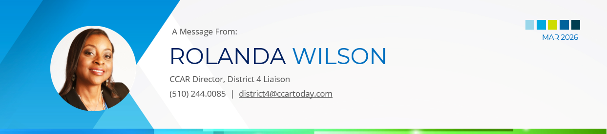Rolanda Wilson masthead + email link