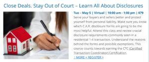 May Feature course