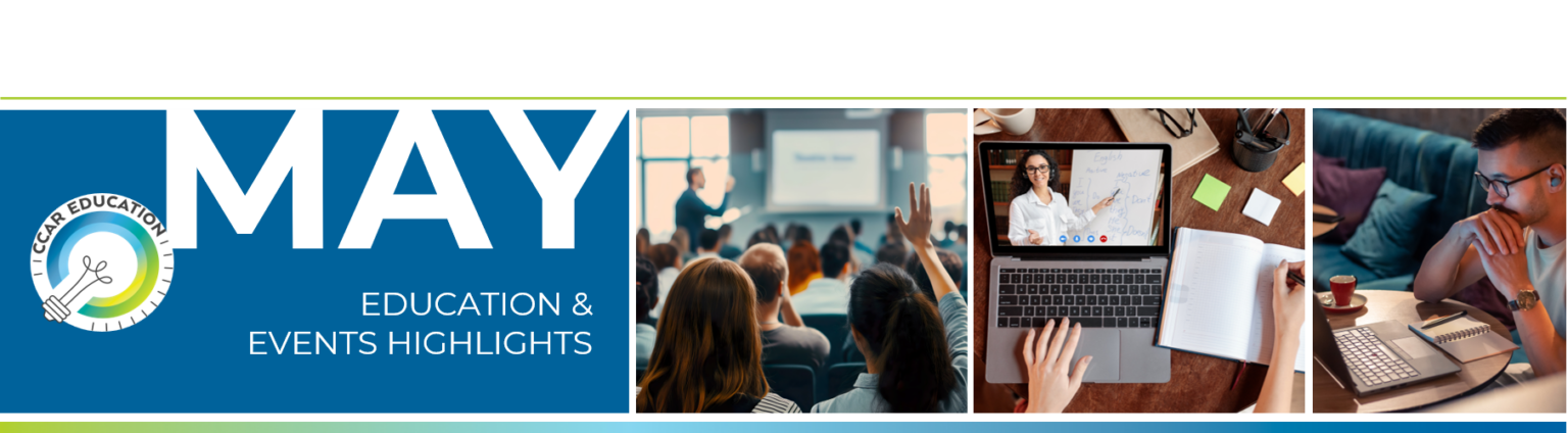 May 2026 Education Calendar masthead