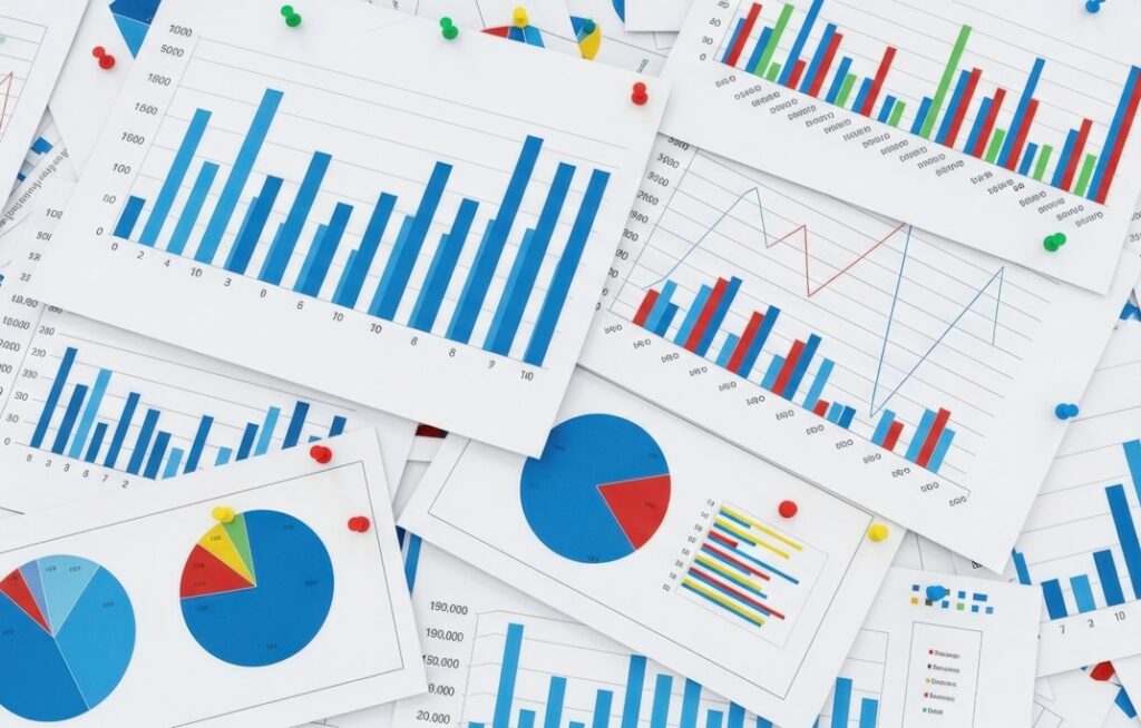 spreadsheets and charts