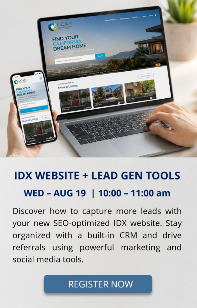 new IDX search member benefit training ad
